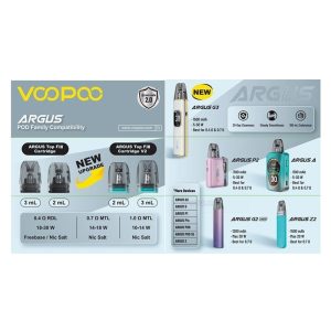 کارتریج آرگاس ووپو VOOPOO ARGUS Pod Cartridge 